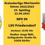 Kreisoberliga Oberlausitz | 19. Spieltag | Saison 2022/23