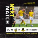Sa. 15 Uhr: NFV09 – Holtendorfer SV im Stadion der Freundschaft